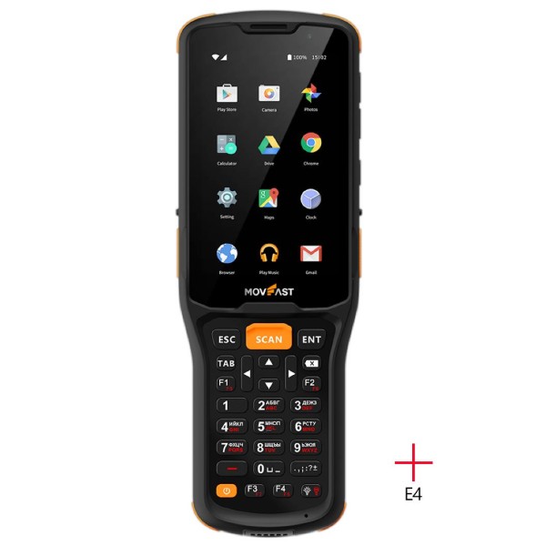 MOVFAST T8 RANGER 1 FUNCTION, HANDHELD TERMINAL, 4G+64G, 2D E4 ENGINE, ANDROID 11