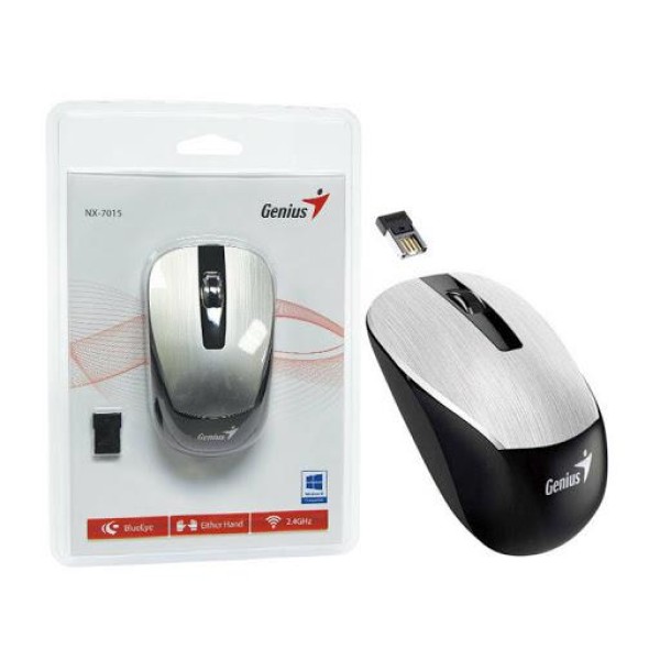 GENIUS ΑΣΥΡΜΑΤΟ ΠΟΝΤΙΚΙ NX-7015, ΓΚΡΙ