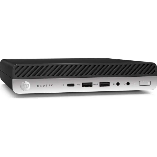 REF HP PRODESK 600 G5 MINI PC, i5 9500T, 8GB DDR4, 256GB SSD NVME - GRADE A