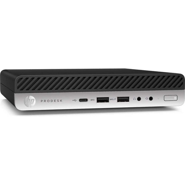 REF HP PRODESK 600 G5 MINI PC, i5 9500T, 8GB DDR4, 256GB SSD NVME - GRADE A