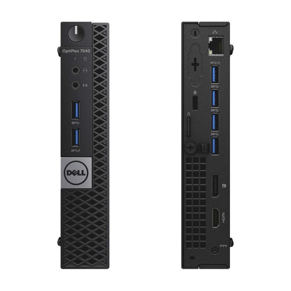 REF DELL OPTIPLEX 7040M MICRO, i5 6500, 8GB DDR4, 256GB SSD NVMe - GRADE A