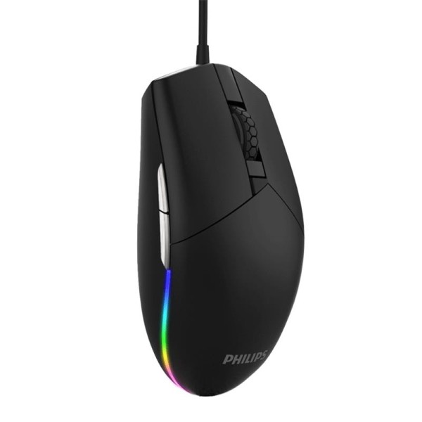 PHILIPS SPK9304 ΕΝΣΥΡΜΑΤΟ ΠΟΝΤΙΚΙ, 6400dpi, ΜΑΥΡΟ