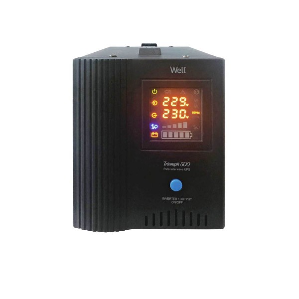 UPS για κυκλοφορητές 230V 500VA/300W Well UPS-HEATST-TRIUMPH500VA-WL UPS για κυκλοφορητές 230V 500VA/300W Well UPS-HEATST-TRIUMPH500VA-WL