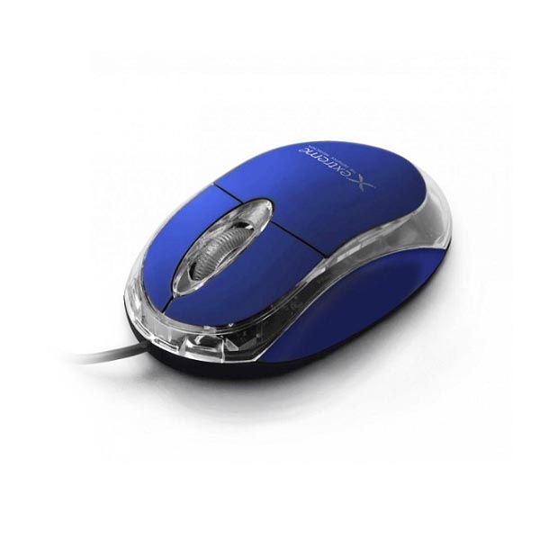 Ενσύρματο Ποντίκι 3D USB μπλε XM102B
