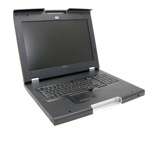 Used Rackmount 1U Monitor w/Keyboard TFT7600RKM TFT/HP/17”/1440x900/Silver/D-SUB & 2xPS/2 & USB & No