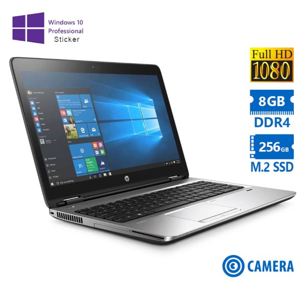 HP ProBook 650G3 i5-7200U/15.6”FHD/8GB DDR4/256GB M.2 SSD/DVD/Camera/10P Grade A Refurbished Laptop HP ProBook 650G3 i5-7200U/15.6”FHD/8GB DDR4/256GB M.2 SSD/DVD/Camera/10P Grade A Refurbished Laptop