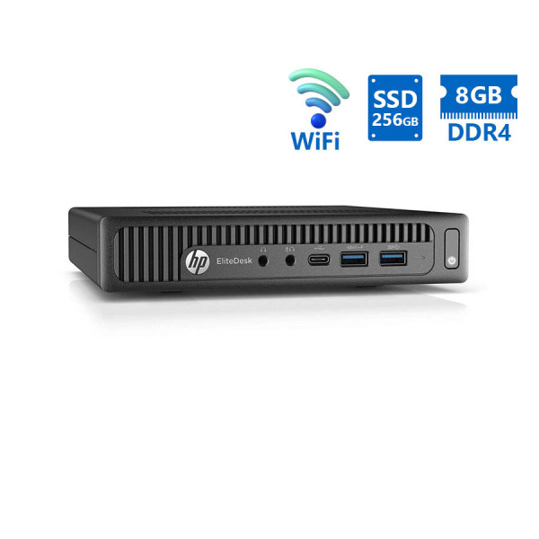 HP EliteDesk 800G2 DM WiFi i5-6500T/8GB DDR4/256GB SSD/No ODD/7P Grade A Refurbished PC