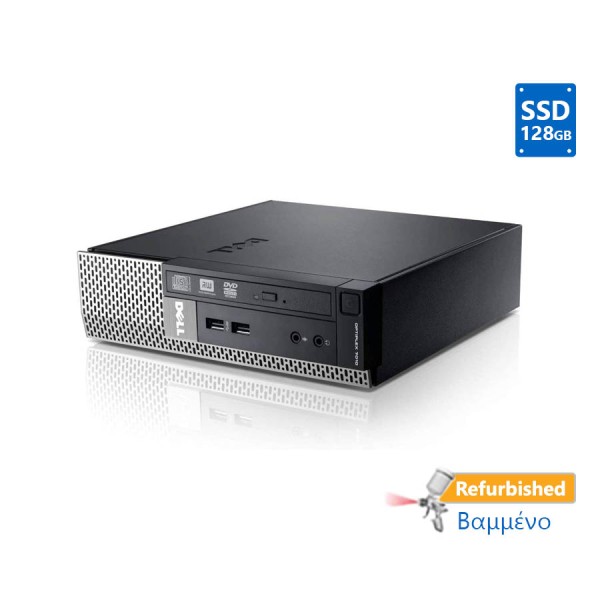 Dell 7010 USFF i3-3220/4GB DDR3/128GB SSD/DVD/7P Grade A+ Refurbished PC