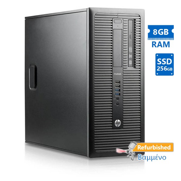 HP 800G1 Tower i7-4770/8GB DDR3/256GB SSD/DVD/8P Grade A+ Refurbished PC