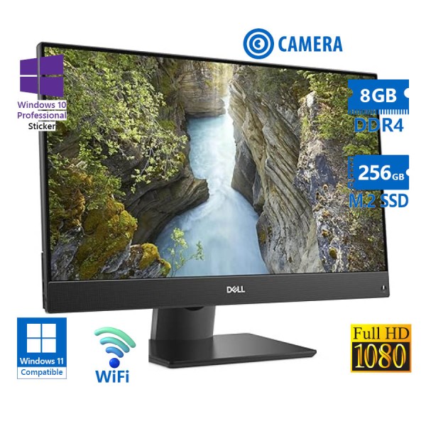 Dell OptiPlex 7470 WiFi AIO w/Monitor 23”FHD i5-9500/8GB DDR4/256GB M.2 SSD/No ODD/Webcam/10P Grade Dell OptiPlex 7470 WiFi AIO w/Monitor 23”FHD i5-9500/8GB DDR4/256GB M.2 SSD/No ODD/Webcam/10P Grade