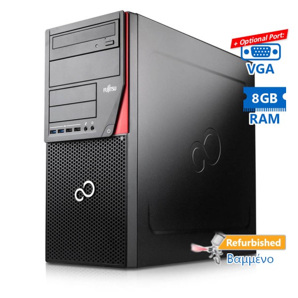 Fujitsu P920 Tower i5-4570/8GB DDR3/500GB/DVD/8P Grade A+ Refurbished PC