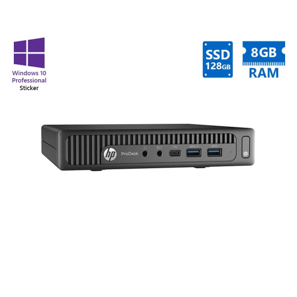 HP EliteDesk 705 G2 DM AMD Pro A12-8800B/8GB DDR3/128GB SSD/No ODD/10P Grade A Refurbished PC
