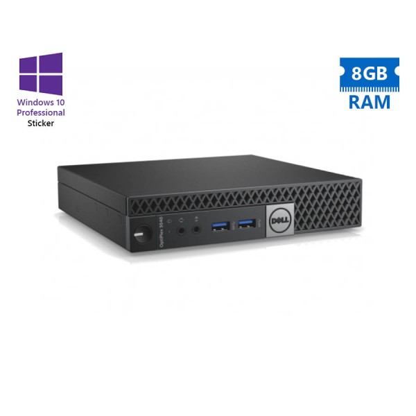 Dell Optiplex 3040 DM i5-6500T/8GB DDR3/500GB/No ODD/10P Grade A Refurbished PC