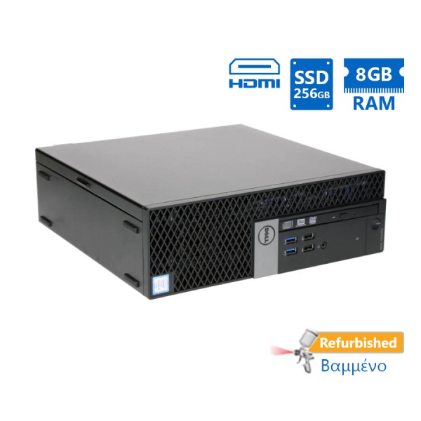 Dell 5040 SFF i5-6500/8GB DDR3/256GB SSD/DVD/7P Grade A+ Refurbished PC