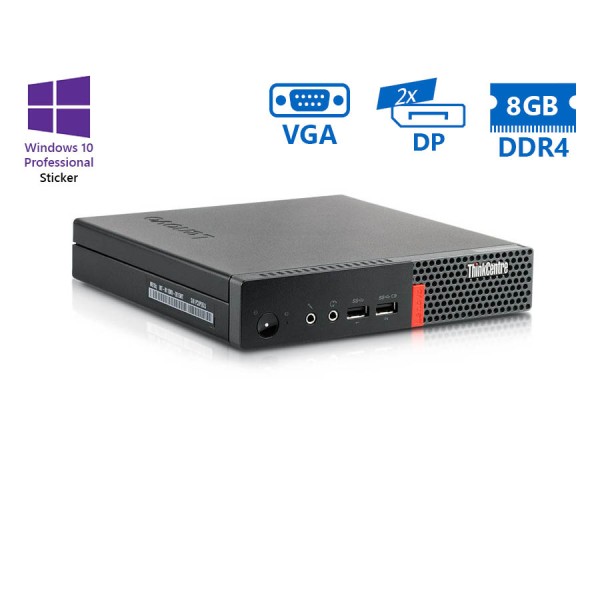 Lenovo ThinkCentre M710q Tiny i3-6100T/8GB DDR4/500GB/No ODD/10P Grade A Refurbished PC