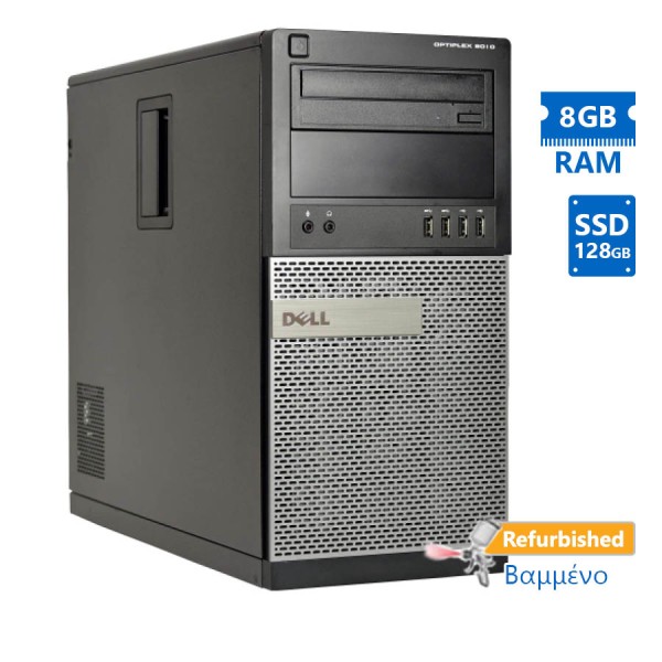Dell 9010 Tower i5-3470/8GB DDR3/128GB SSD/DVD/7P Grade A+ Refurbished PC