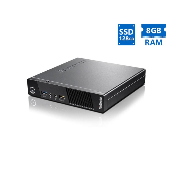 Lenovo ThinkCentre M73 Tiny i5-4570T/8GB DDR3/128GB SSD/No ODD/7P Grade A Refurbished PC