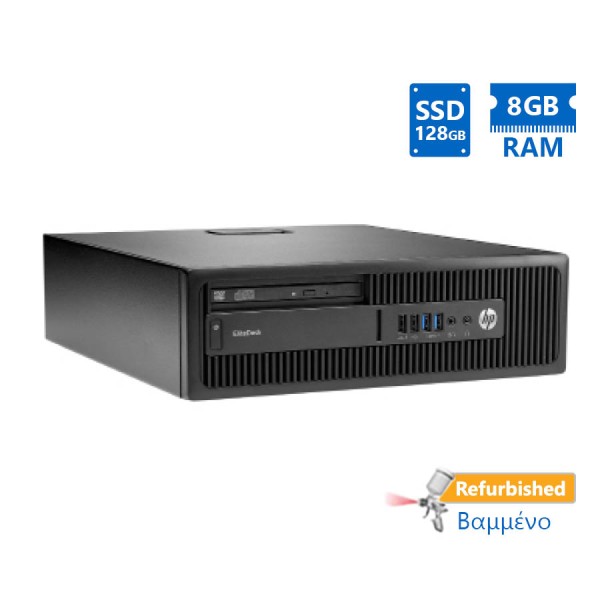 HP 800G1 SFF i5-4670/8GB DDR3/128GB SSD/DVD/7H Grade A+ Refurbished PC