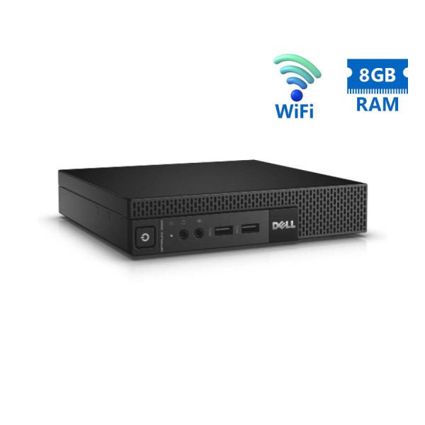Dell Optiplex 3020M DM WiFi i5-4590T/8GB DDR3/500GB/No ODD/8P Grade A Refurbished PC