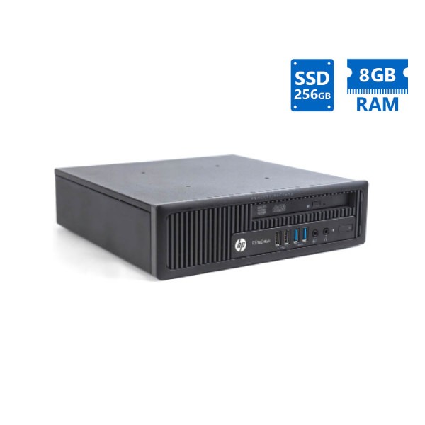 HP 800G1 USFF i5-4590s/8GB DDR3/256GB SSD/No ODD/7P Grade A+ Refurbished PC