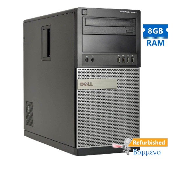 Dell 9020 Tower i5-4570/8GB DDR3/2x 500GB/No ODD/8P Grade A+ Refurbished PC