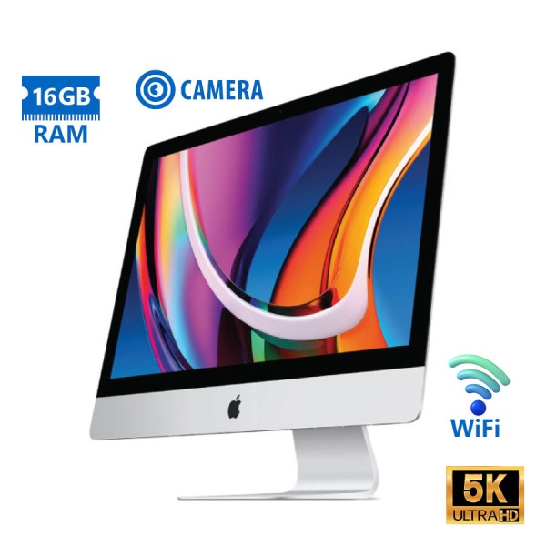 Apple (B) iMac 17,1 A1419 WiFi w/Monitor 27\\"5K i5-6500/16GB DDR3/1TB/No ODD/Camera/Grade B Refurbish