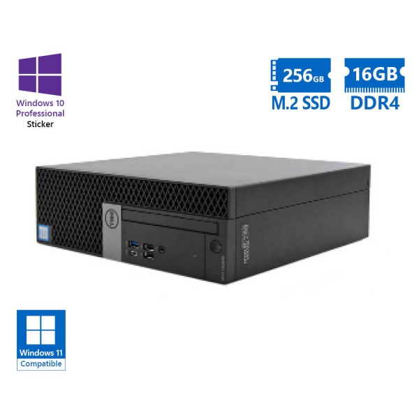 Dell 7070 SFF i7-9700/16GB DDR4/256GB M.2 SSD/No ODD/10P Grade A+ Refurbished PC Dell 7070 SFF i7-9700/16GB DDR4/256GB M.2 SSD/No ODD/10P Grade A+ Refurbished PC