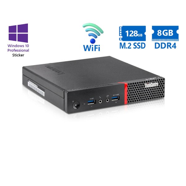 Lenovo M700 Tiny WiFi i5-6400T/8GB DDR4/128GB M.2 SSD/No ODD/10P Grade A Refurbished PC Lenovo M700 Tiny WiFi i5-6400T/8GB DDR4/128GB M.2 SSD/No ODD/10P Grade A Refurbished PC
