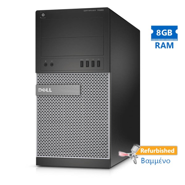 Dell 7020 Tower i7-4790/8GB DDR3/500GB/DVD/8P Grade A+ Refurbished PC