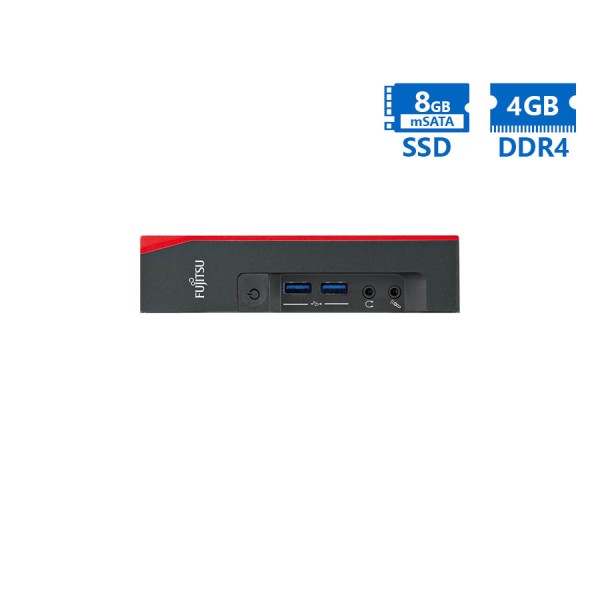 Fujitsu Thin Client Futro S740 Tiny Celeron J4105/4GB DDR4/8GB mSATA SSD/No ODD/Grade A Refurbished