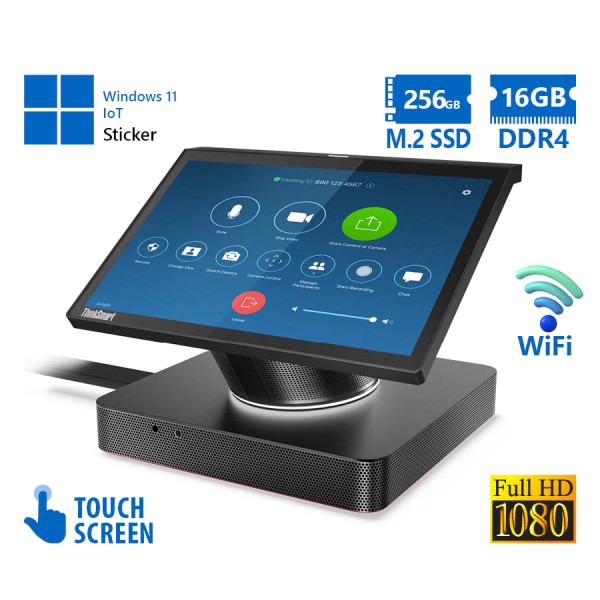 Lenovo ThinkSmart Hub 11H1000KGE WiFi AIO w/Touchscreen 10.1”FHD/i5-8365UE/16GB DDR4/256GB M.2 SSD/N Lenovo ThinkSmart Hub 11H1000KGE WiFi AIO w/Touchscreen 10.1”FHD/i5-8365UE/16GB DDR4/256GB M.2 SSD/N