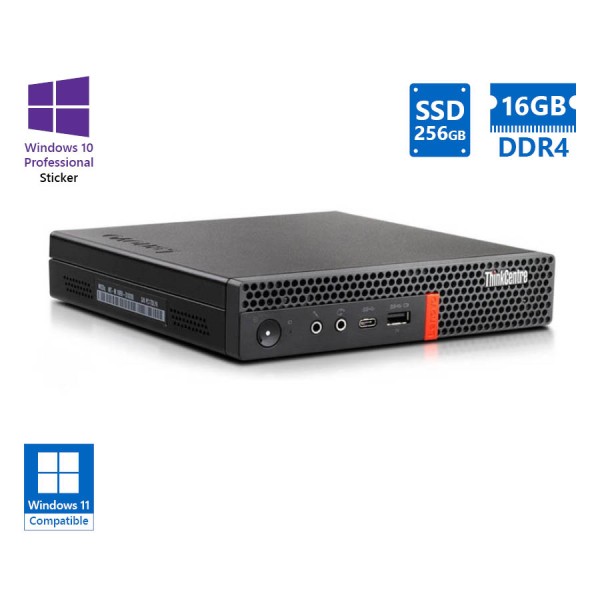 Lenovo ThinkCentre M920q Tiny i5-9500T/16GB DDR4/256GB SSD/No ODD/10P Grade A Refurbished PC