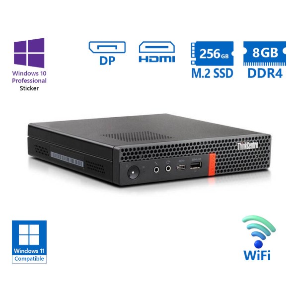 Lenovo ThinkCentre M920x Tiny WiFi i3-900T/8GB DDR4/256GB M.2 SSD/No ODD/10P Grade A Refurbished PC Lenovo ThinkCentre M920x Tiny WiFi i3-900T/8GB DDR4/256GB M.2 SSD/No ODD/10P Grade A Refurbished PC
