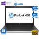 HP (A-) ProBook 450 G5 i5-8250U/15.6”FHD/8GB DDR4/256GB M.2 SSD/No ODD/Camera/10P Grade A- Refurbish