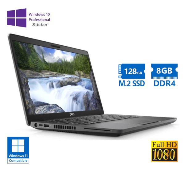 Dell (B) Latitude 5400 i5-8365U/14``FHD/8GB DDR4/128GB M.2 SSD/No ODD/Camera/10P Grade B Refurbished