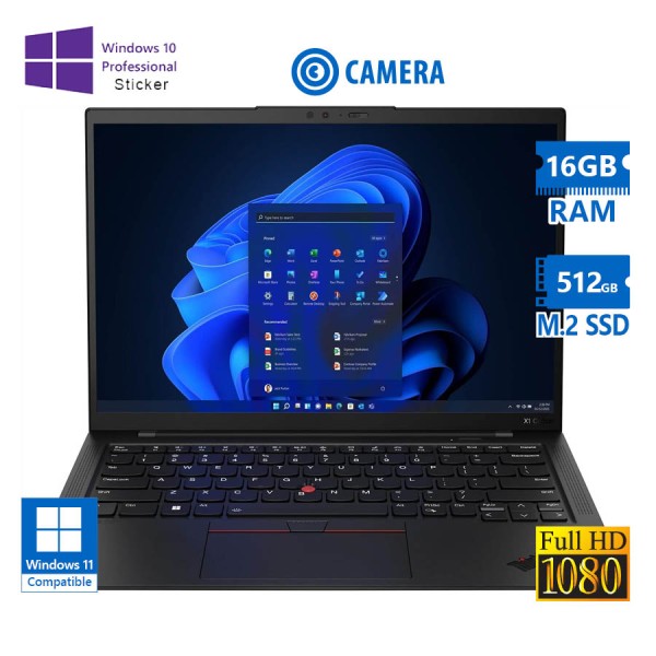 Lenovo (A-) ThinkPad X1 Carbon Gen8 i7-10510U/14``FHD/16GB DDR3/512GB M.2 SSD/No ODD/Camera/10P Grad