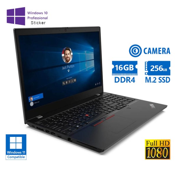 Lenovo (A-) ThinkPad L15 Gen 1 i5-10210U/15.6``FHD/16GB DDR4/256GB M.2 SSD/No ODD/Camera/10P Grade A