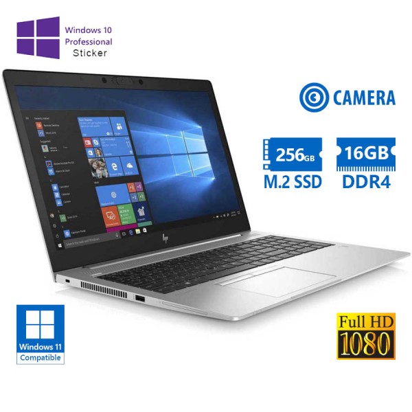 HP EliteBook 850 G6 i5-8365U/15.6``FHD/16GB DDR4/256GB M.2 SSD/No ODD/Camera/10P Grade A Refurbished HP EliteBook 850 G6 i5-8365U/15.6``FHD/16GB DDR4/256GB M.2 SSD/No ODD/Camera/10P Grade A Refurbished