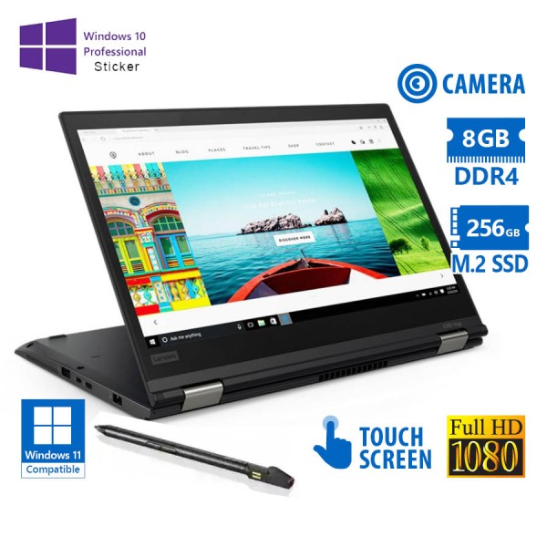 Lenovo ThinkPad X380 Yoga Hybrid 2-in-1 i5-8250U/13.3``FHD Touchscreen/8GB DDR4/256GB M.2 SSD/No ODD Lenovo ThinkPad X380 Yoga Hybrid 2-in-1 i5-8250U/13.3``FHD Touchscreen/8GB DDR4/256GB M.2 SSD/No ODD