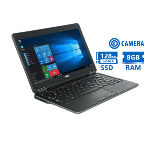 Dell (A-) Latitude E7240 i5-4310U/12.5``/8GB DDR3/128GB mSATA SSD/No ODD/Camera/8P Grade A- Refurbis
