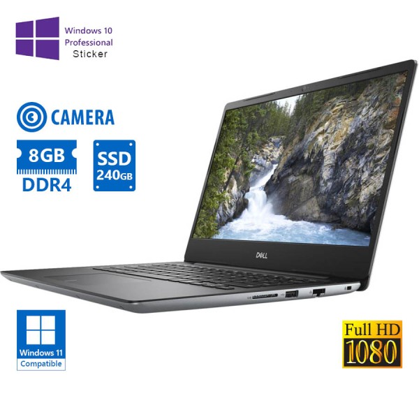 Dell (A-) Vostro 5481 i5-8265U/14``FHD/8GB DDR4/240GB SSD/No ODD/Camera/10P Grade A- Refurbished Lap