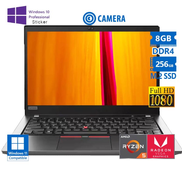 Lenovo (A-) ThinkPad T495 Ryzen 5 Pro 3500U/14``FHD/8GB DDR4/256GB M.2 SSD/w/Radeon™ Vega 8 Graphics Lenovo (A-) ThinkPad T495 Ryzen 5 Pro 3500U/14``FHD/8GB DDR4/256GB M.2 SSD/w/Radeon™ Vega 8 Graphics