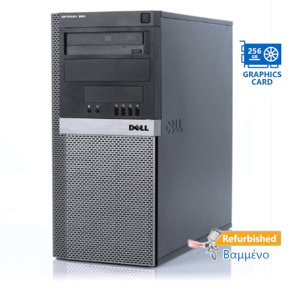 Dell 980 Tower i7-860/4GB DDR3/500GB/Nvidia 256GB/DVD/7P Grade A+ Refurbished PC