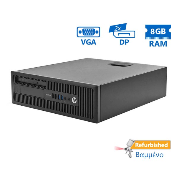HP 600G1 SFF i5-4590/8GB DDR3/500GB/No ODD/8H Grade A+ Refurbished PC