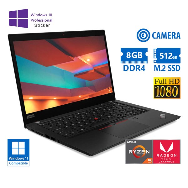 Lenovo ThinkPad X395 Ryzen 5Pro 3500U/13.3``FHD/8GB DDR4/512GB M.2 SSD/w/Radeon™ Vega 8 Graphics (8C