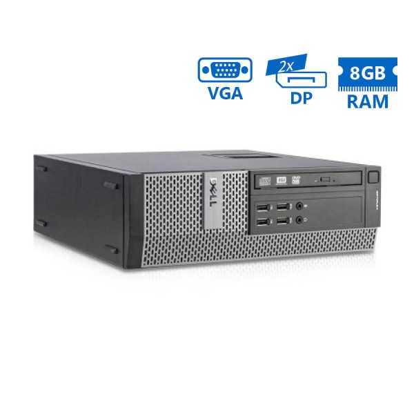 Dell 9020 SFF i5-4590/8GB DDR3/500GB/DVD/8P Grade A Refurbished PC