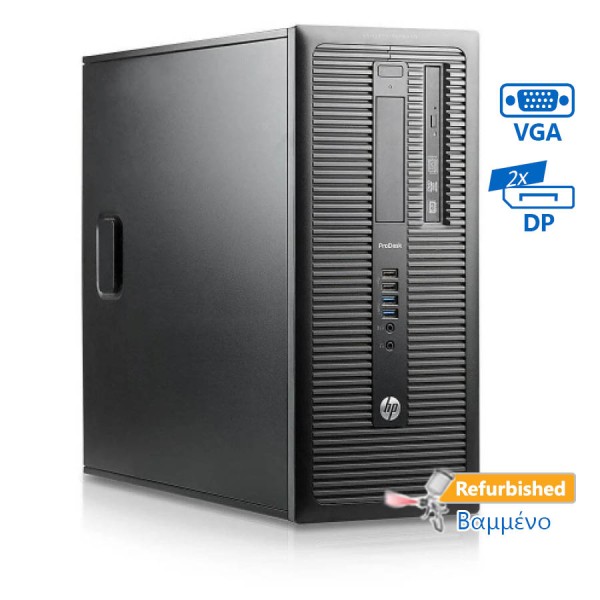 HP 600G1 Tower i5-4570/4GB DDR3/500GB/DVD/8P Grade A+ Refurbished PC