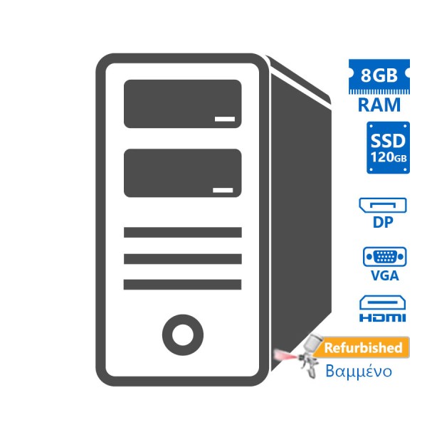 Medion Pentino B85-1 Tower i5-4590/8GB DDR3/120GB SSD/DVD/Grade A+ Refurbished PC
