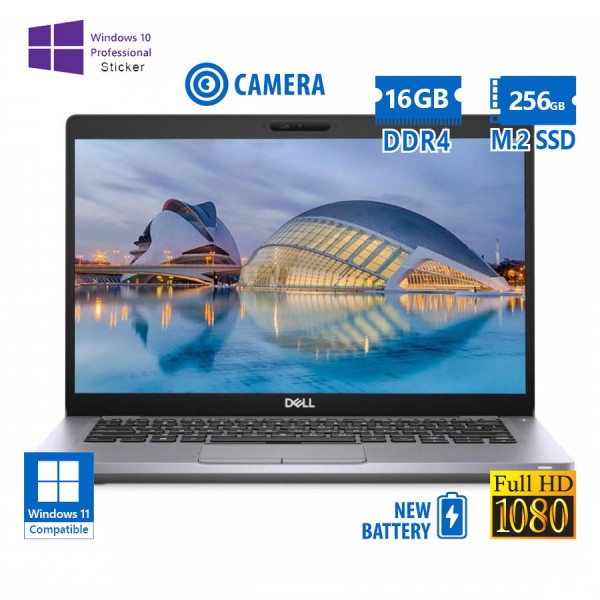 Dell Latitude 5410 i5-10310U/14``FHD/16GB DDR4/256GB M.2 SSD/No ODD/Camera/New Battery/10P Grade A R