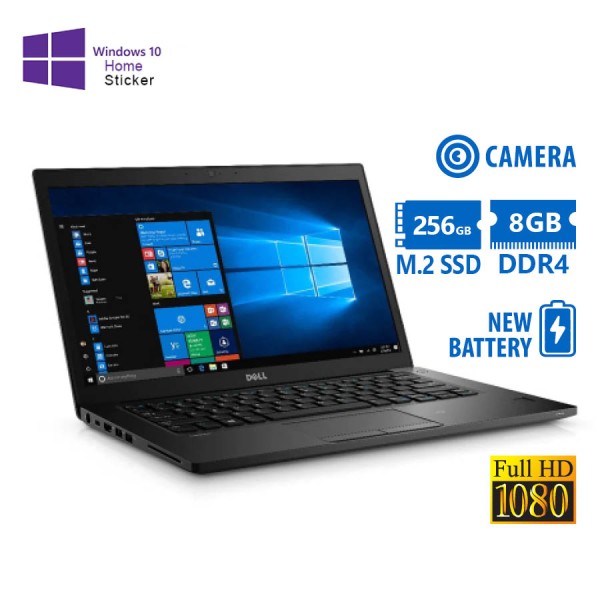 Dell Latitude 7480 i7-7600U/14``FHD/8GB DDR4/256GB M.2 SSD/No ODD/Camera/New Battery/10H Grade A Ref Dell Latitude 7480 i7-7600U/14``FHD/8GB DDR4/256GB M.2 SSD/No ODD/Camera/New Battery/10H Grade A Ref